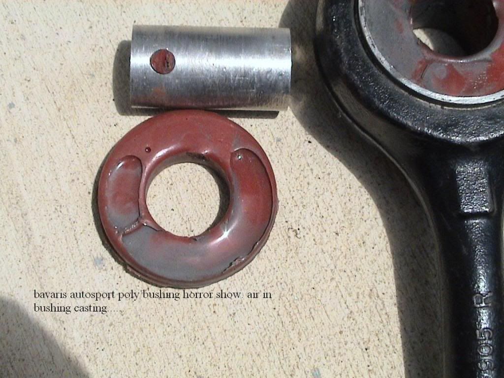 Front Control Arm Bushing Failure (Pics)